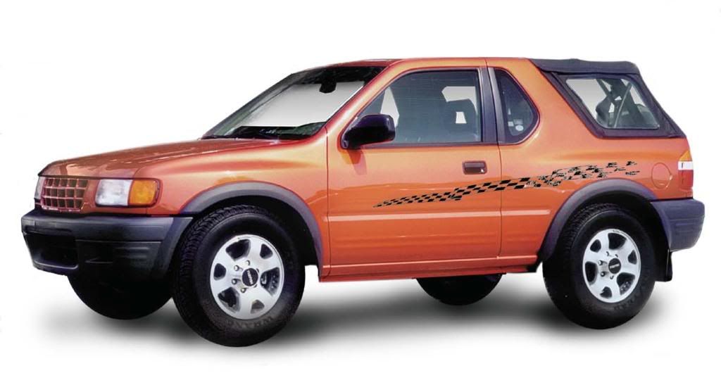 CHAMPION : Vinyl Graphics Decals Stripes Kit (Universal Fit Shown on Small SUV)
